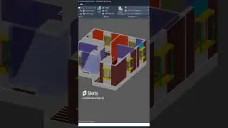3d house model #shorts