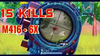 M416 + 6X The Best Combination Everrr !!! |M4 MAGSI |
