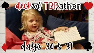 Deck of TBRathon VLOG || days 30 & 31: I FAILED!