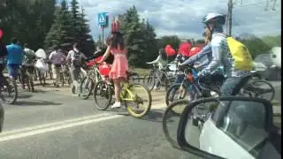 Велосипедная свадьба в Ижевске