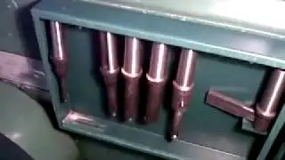 Строгальный станок переоборудованный в долбежный.