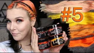 ATTITUDE HAIR DYE Swatches MELLOW, FANCY, ECSTATIC, PRECIOUS - Haltbarkeit & Auswaschen