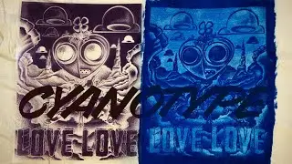Mixed Media Tutorial Full Cyanotype Process Step by Step