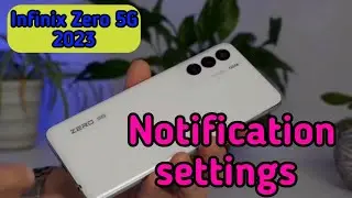 How To Hide Notification In Infinix Zero 5G 2023, Notification Setting, Turn Off Notification