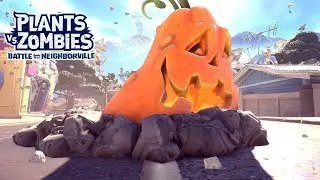 Plants vs. Zombies: Битва за Нейборвиль. 13 Серия: Древний Артепук. Босс: Жуткий Кабачок.