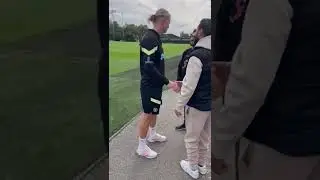 Amir Khan shook, as he Meets Erling Haaland for the first time at Manchester City Training Ground!