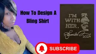How To Design A Rhinestones Shirt, Bling Shirt