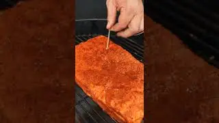 How To Smoke Pork Belly - Smoked Pork Belly Recipe #shorts