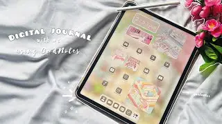 🖋️Digital Journal with me | Scrapbook journal | Aesthetic Journaling