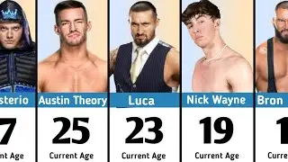 Junior Wrestlers in WWE || Age of WWE Junior Wrestlers