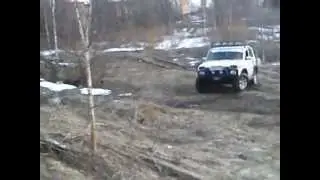 весенний прорыв 2013.нива 4х4 горка.