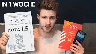 ABITUR in 1 Woche schaffen | Selbstversuch