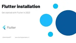 #flutter installation guide for Mac OS #2023