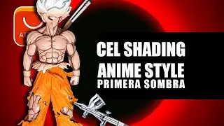 Learn how to repaint from 0! Goku custom figure repaint Aliexpress [Episode 4] Skin - First shadow