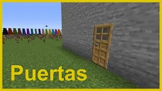 Construir puertas con Python mcpi RaspberryJuice: