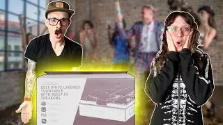SURPRISING Our Friends With Their FIRST Record Player!