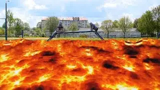 ПОЛ ЭТО ЛАВА / ЧЕЛЛЕНДЖ / floor is lava 