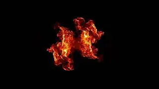 FIRE BLOWING OVERLAY BLACK SCREEN & GREEN SCREEN