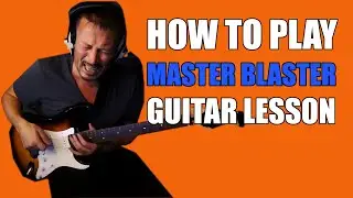 How To Play Master Blaster Guitar Lesson [Stevie Wonder]