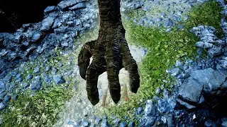 Running past Midir on the bridge