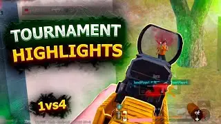 AKM + 4x ??? | TOURNAMENTS HIGHLIGHTS | 90 FPS |  PUBG Mobile