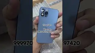 Iphone 11 converted to iphone13pro Sierra blue colour💙 #iphone11to13pro #iphoneconverter #viralshort