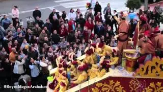 Especial Cabalgata de Reyes Magos, Arahal 2016.