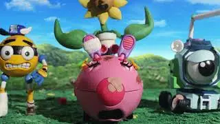 Galaxy Kids | S01 E7 | Cosmo's Diet | Monkey and Siny  Two Peas in a Pod