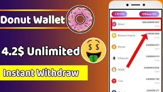 New wallet Airdrop | Earn 4.2$ Per Account and Withdraw to Trust wallet