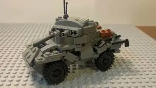 German Sd.kfz.222 Armoured Car Lego Moc