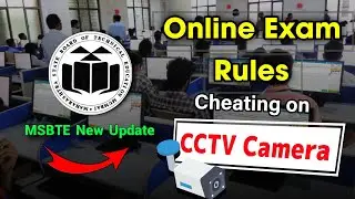 MSBTE Online Exam 2023: Cheating & Rules for Exam Msbte News Today
