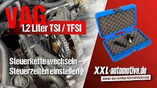 Steuerkette wechseln am VAG TSI TFSI 1,2 Liter Motor – VW Golf, Polo, Caddy, Jetta, Touran