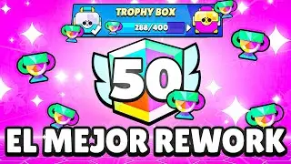 El *REWORK* que Brawl Stars NECESITABA 🔥 TODO sobre los nuevos  TROFEOS
