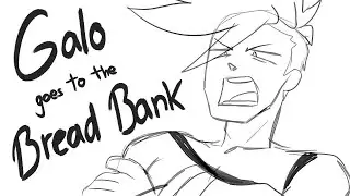 Galo goes to the Bread Bank [Promare animatic/animation-ish??]