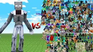 SCP 096 vs 500 RANDOM MOBS!
