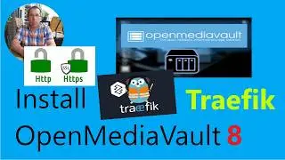 OpenMediaVault 8 - Setup Traefik with HTTPS and Let's Encrypt - Connect to Portainer & Pihole