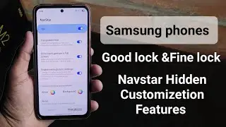 Samsung Good lock & Fine lock NavStar  Hidden features | Navstar Features