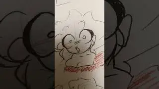 Brook be a lil silly #art #drawing #oc #originalseries #fanime #funny #meme