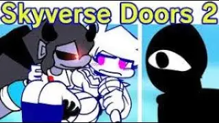 FRIDAY NIGHT FUNKIN  SKYVERSE DOORS MOD (FT. Skyblue, Nusky, ski) HARD MODE + FULL WEEK!