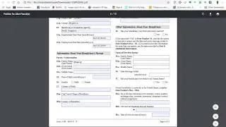 How to fill out K1 visa application | i-129f Walkthrough PART 2