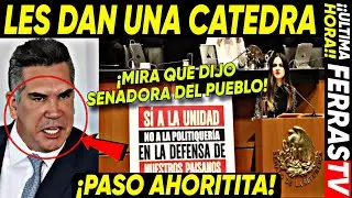 PASO AHORITITA ¡SENADORA DEL PUEBLO ANDREA CHAVEZ LE DA UNA CATEDRA A LOS PRIANISTAS 2 CARAS