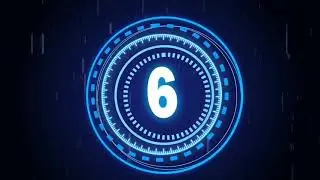 No Copyright 1 To 10 Countdown Black Screen Effect