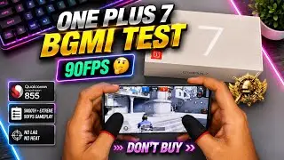 One Plus 7 BGMI Test in 2025 😍 90Fps 🤔 Don't Buy after watching 😍 This Snapdragon 855 PUBGM