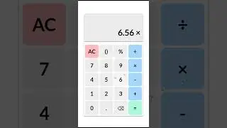 Create Calculator App using HTML, CSS and JavaScript 