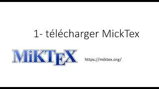 installer Latex sur windows 10