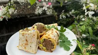Must try Teriyaki Beef Burrito Recipe video