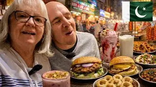 Canadian mom first time trying PAKISTANI STREET FOOD (wow!)