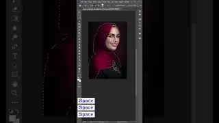 Trick to keep one color and desaturate the rest. #photoshop #photoshoptutorial #shorts