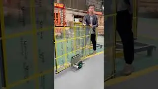 Тележка для перевозки стеклопакетов