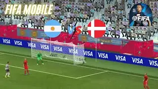 FIFA Mobile Argentina vs Denmark | FIFA Mobile Gameplay #4 | GamingFy Studio